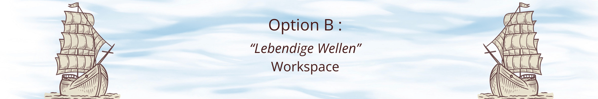 Bild als Dekoration - Segelschiff für Option B