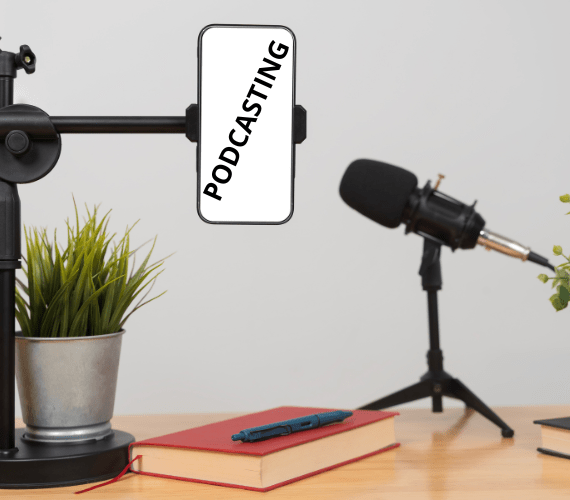Podcasting-570×500 Dekoration - Bild
