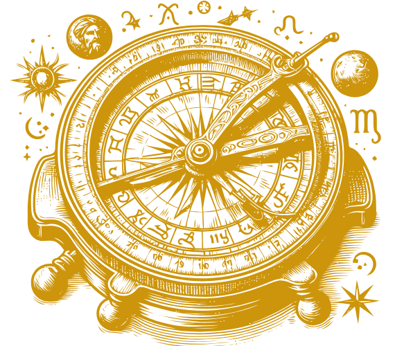 Psychologische Astrologie – 570×500 Dekoration - Bild